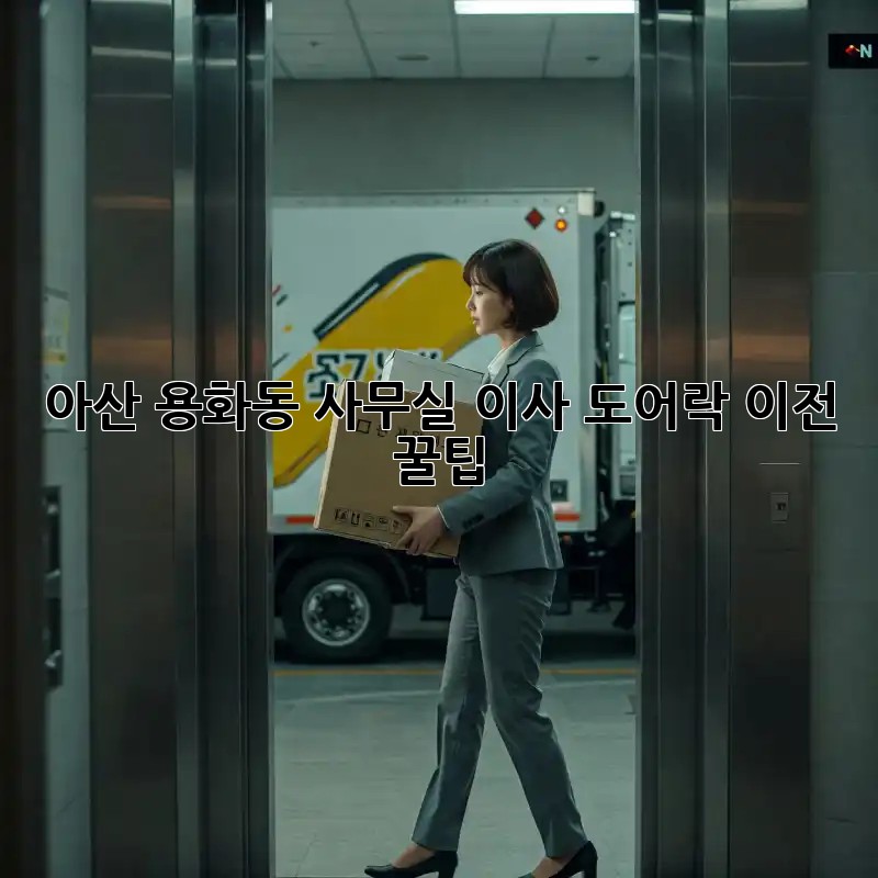 아산 용화동 사무실 이사? 도어락 이전 꿀팁!