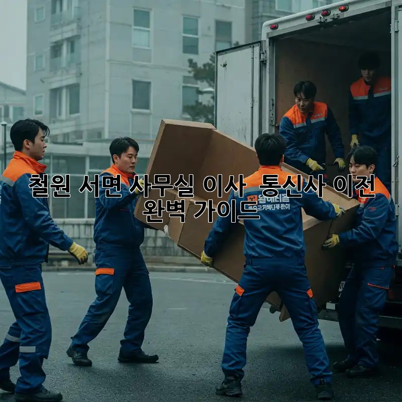 철원 서면 사무실 이사 & 통신사 이전 완벽 가이드 철원 서면 사무실 이사 & 통신사 이전 완벽 가이드