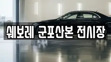 쉐보레 군포산본 전시장