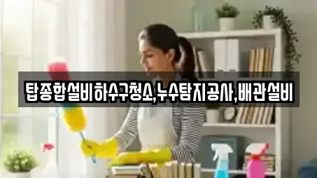 탑종합설비하수구청소,누수탐지공사,배관설비