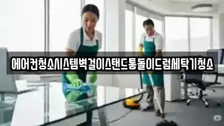 에어컨청소시스템벽걸이스탠드통돌이드럼세탁기청소