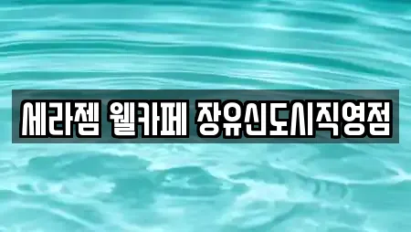 세라젬 웰카페 장유신도시직영점