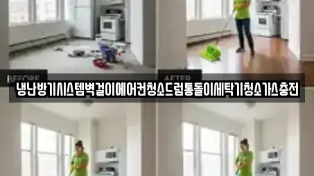 냉난방기시스템벽걸이에어컨청소드럼통돌이세탁기청소가스충전