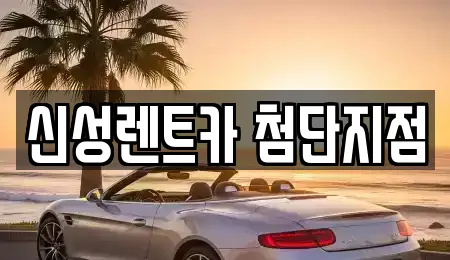 신성렌트카 첨단지점