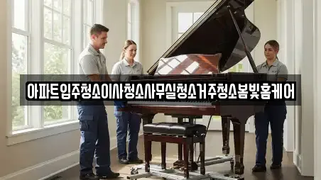 아파트입주청소이사청소사무실청소거주청소봄빛홈케어