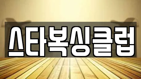 스타복싱클럽