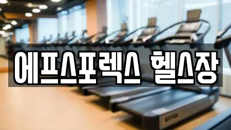 에프스포렉스 헬스장