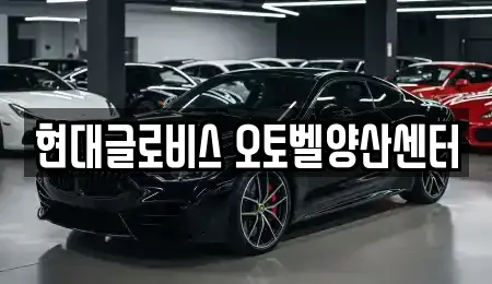 현대글로비스 오토벨양산센터
