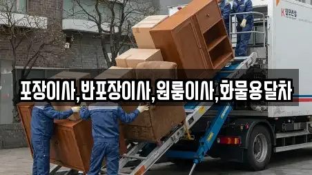 포장이사 업체 위치 16건 (온천동)