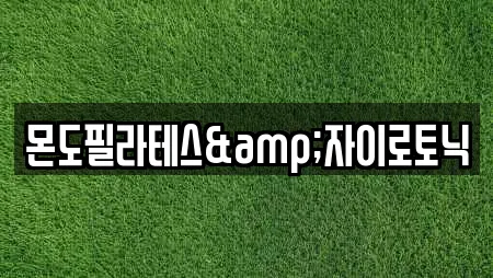 몬도필라테스&자이로토닉