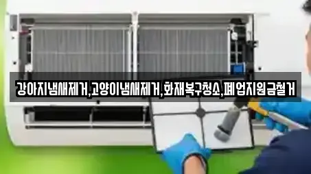 강아지냄새제거,고양이냄새제거,화재복구청소,폐업지원금철거