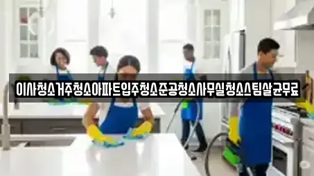 이사청소거주청소아파트입주청소준공청소사무실청소스팀살균무료