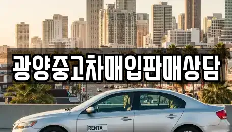 광양중고차매입판매상담