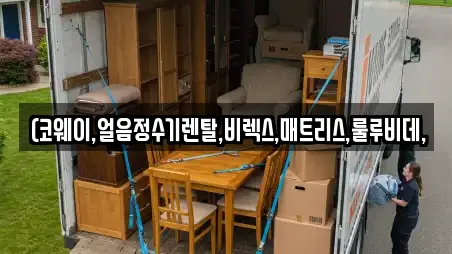 (코웨이,얼음정수기렌탈,비렉스,매트리스,룰루비데,