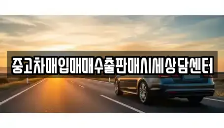중고차매입매매수출판매시세상담센터