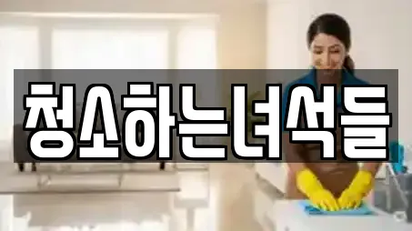 청소하는녀석들