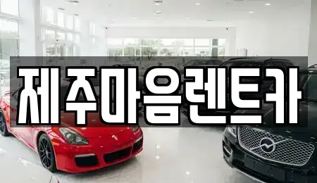 제주마음렌트카