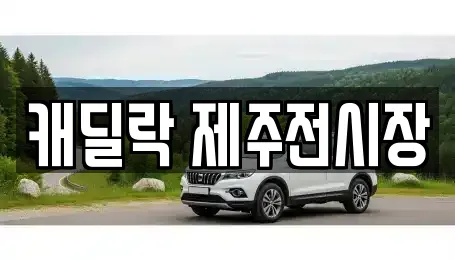 캐딜락 제주전시장