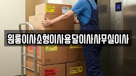 원룸이사소형이사용달이사사무실이사