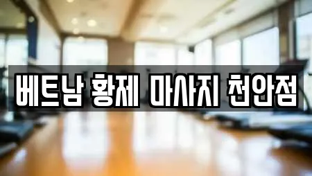 베트남 황제 마사지 천안점