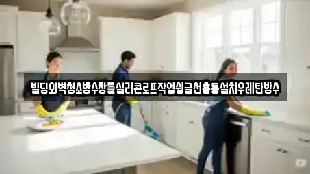 빌딩외벽청소방수창틀실리콘로프작업슁글선홈통설치우레탄방수