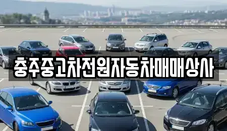 충주중고차전원자동차매매상사