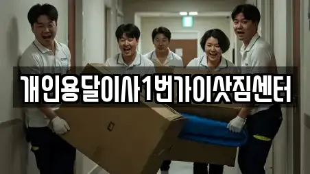 개인용달이사1번가이삿짐센터