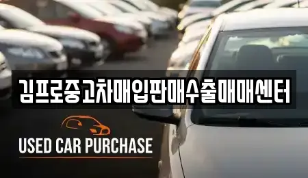 김프로중고차매입판매수출매매센터