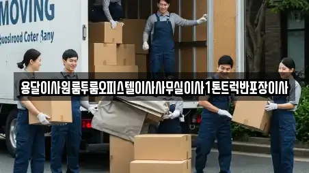 용달이사원룸투룸오피스텔이사사무실이사1톤트럭반포장이사
