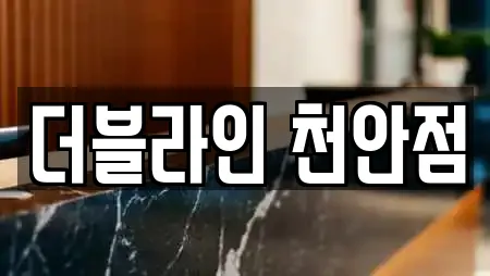 더블라인 천안점