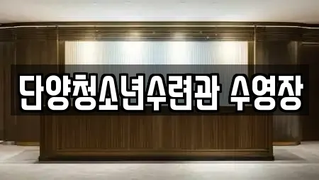 단양청소년수련관 수영장