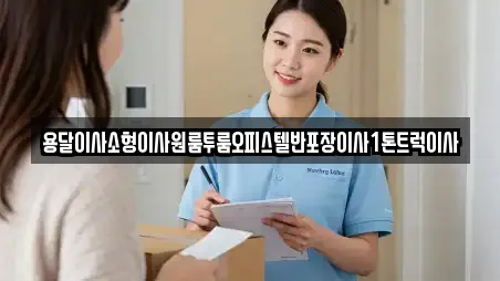 용달이사소형이사원룸투룸오피스텔반포장이사1톤트럭이사