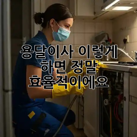 용달이사, 이렇게 하면 정말 효율적이에요! 🚛✨