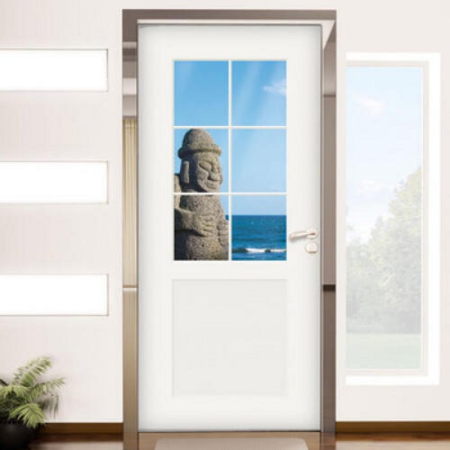 창문시트지돌하르방: 공간에 제주 감성을 더하다 ✨