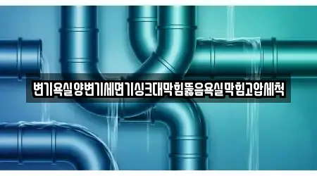 변기욕실양변기세면기싱크대막힘뚫음욕실막힘고압세척