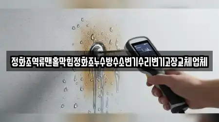 정화조역류맨홀막힘정화조누수방수소변기수리변기고장교체업체