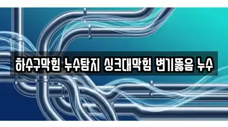 하수구막힘 누수탐지 싱크대막힘 변기뚫음 누수