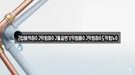 고압세척하수구막힘하수구뚫음변기막힘배수구막힘하수도막힘누수