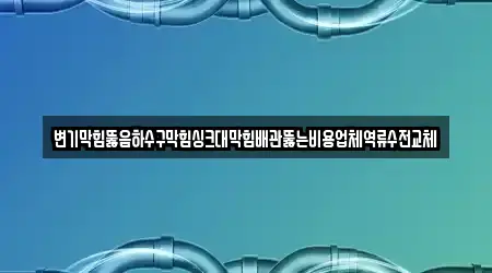 변기막힘뚫음하수구막힘싱크대막힘배관뚫는비용업체역류수전교체