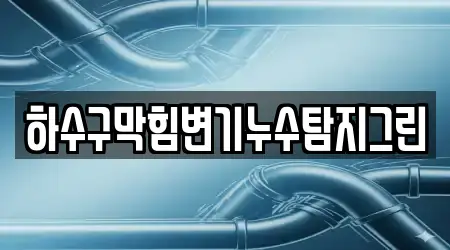 하수구막힘변기누수탐지그린