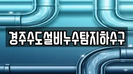 경북 경주 천군동 누수 탐지 5곳, 확인하기