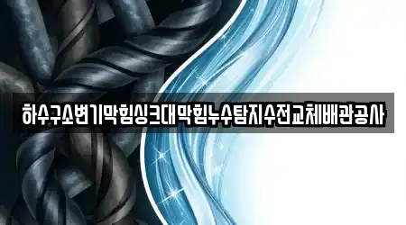하수구소변기막힘싱크대막힘누수탐지수전교체배관공사