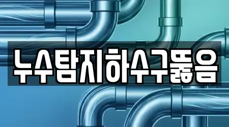 누수탐지하수구뚫음