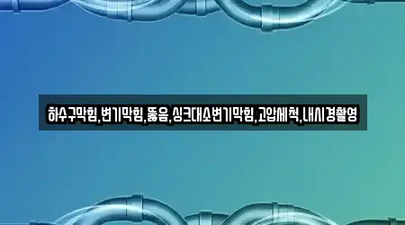 하수구막힘,변기막힘,뚫음,싱크대소변기막힘,고압세척,내시경촬영