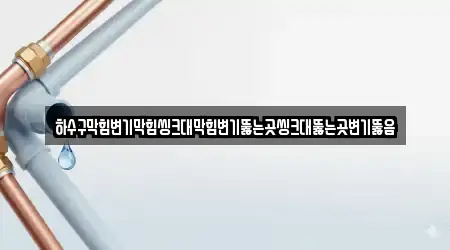 하수구막힘변기막힘씽크대막힘변기뚫는곳씽크대뚫는곳변기뚫음