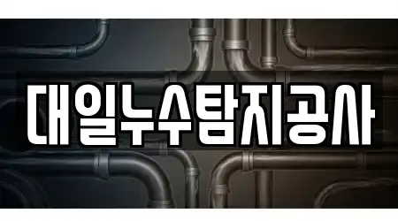 대일누수탐지공사