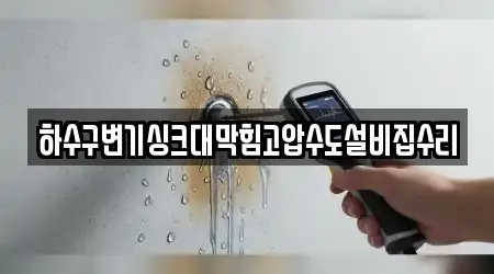 하수구변기싱크대막힘고압수도설비집수리