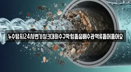 누수탐지24시변기싱크대하수구막힘뚫음배수관역류뚫어뚫어요
