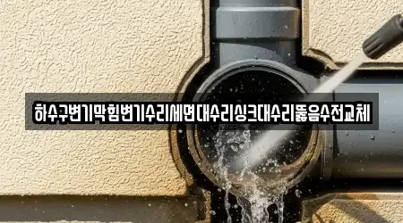 하수구변기막힘변기수리세면대수리싱크대수리뚫음수전교체