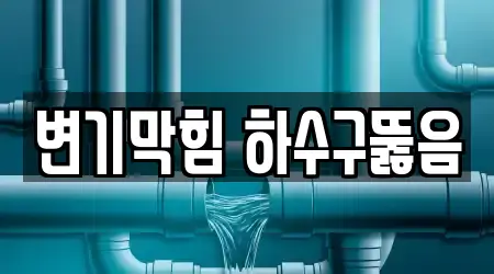 변기막힘 하수구뚫음